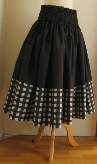 フラダンス用パウスカート Handmade with Aloha